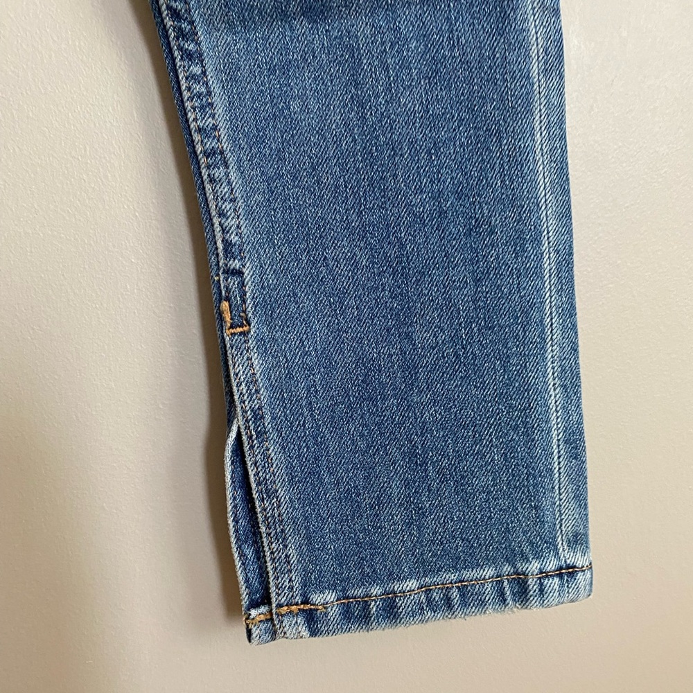 NWT Banana Republic Premium Denim MidRise Skinny Ankle Jeans Size 25 Petite - Picture 10 of 15
